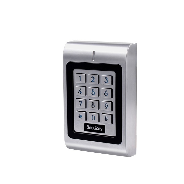 12~28V AC/DC Outdoor Metal rfid gate access keypad 2 Doors Standalone Access Controller