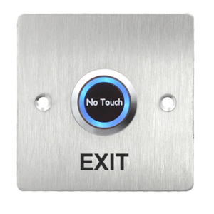 Accept customized Logo 12V IP5 Infrared Switch No Touch contactless Door Exit Switch with LED Indication