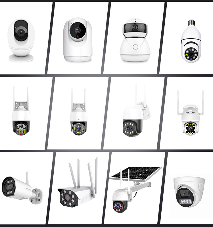 3MP Indoor E27 Surveillance WIRELESS Network Bulb light camera smart home Camera Wifi Ptz Camera two way audio Light Bulb