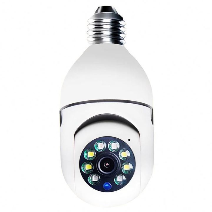 3MP Indoor E27 Surveillance WIRELESS Network Bulb light camera smart home Camera Wifi Ptz Camera two way audio Light Bulb