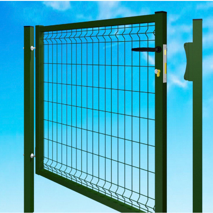 Garden gates home decorate yard guard wire mesh fence single walk gates