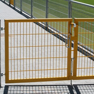 Garden gates home decorate yard guard wire mesh fence single walk gates