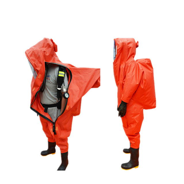 positive pressure suit chemical resistant safety suit