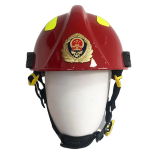 Factory Wholesale Type Anti Impact fire fighting helmet For Fire Fighting