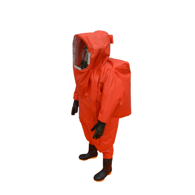 positive pressure suit chemical resistant safety suit