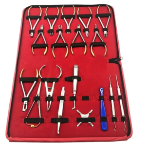 High Quality Orthodontic Kit All purpose Kit Basic Orthodontics Dental Instruments Set 18 Pcs Composite Kit Stainless Steel