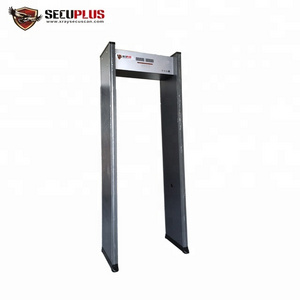 reliable single zone door frame metal detector walk through gate security equipment in hotel, bank, expo