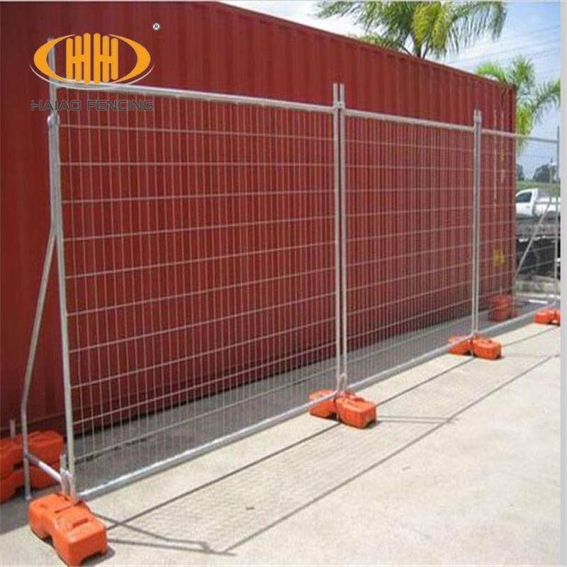 Cheap hot galvanized australia standard mobile event temporary fencing panel for construction site