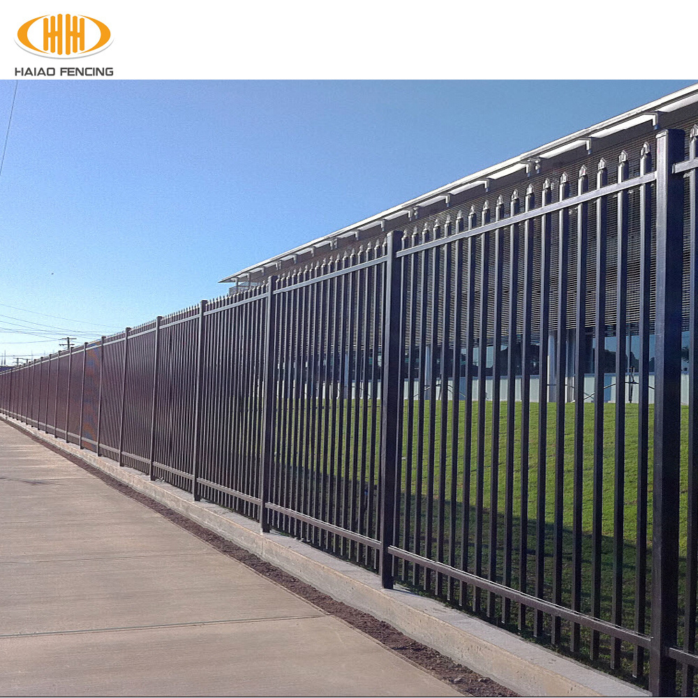 Steel fencing wholesale modern metal picket fencing panels for sale