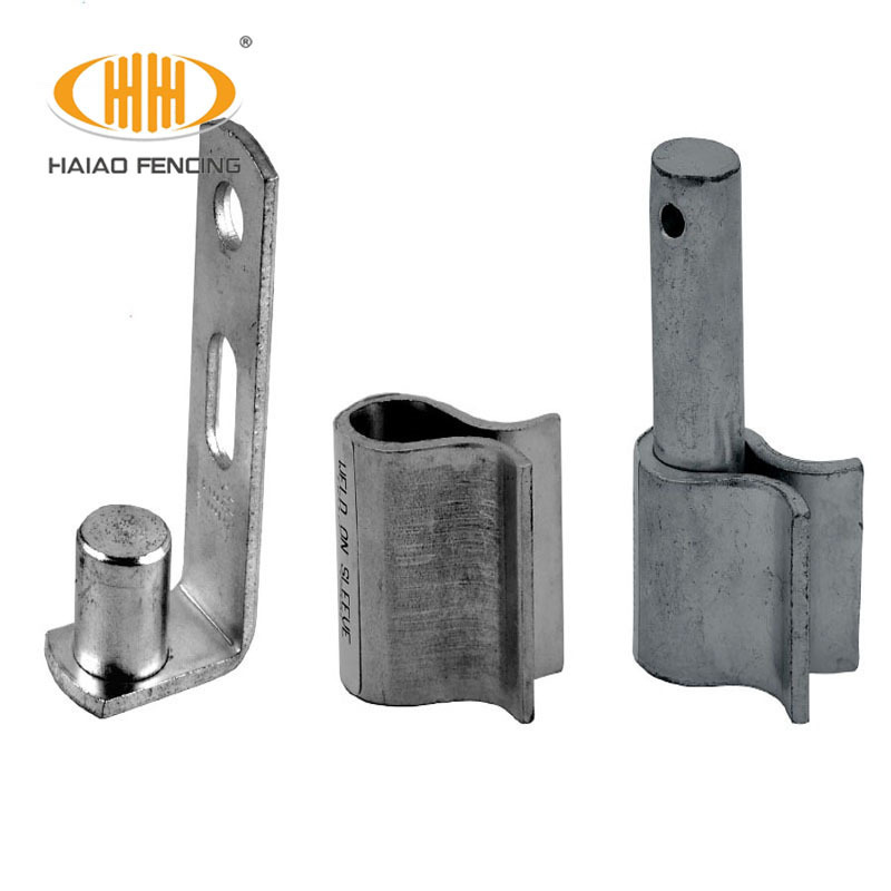 Farm gate hardware hinge lugs, gate latch and gudgeon, accessories for farm gate