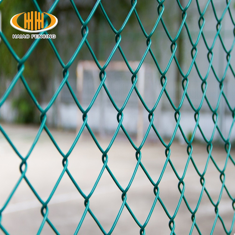 Factory supply cheap 2.5mm galvanized wire chainlink wire 8 foot chain link fence for sale