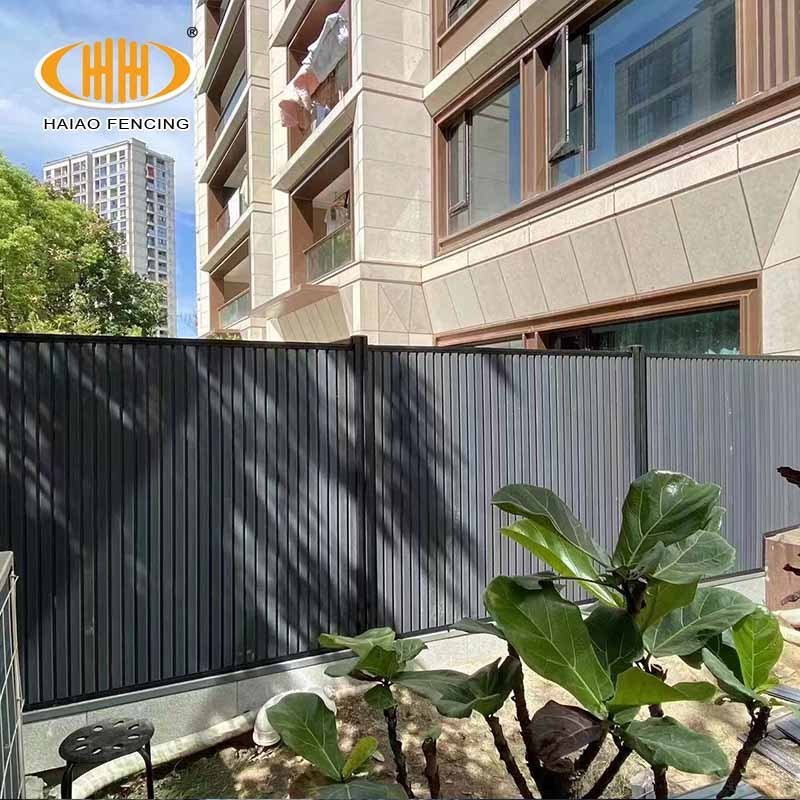 wholesale waterproof wood plastic composite fencing panels board garden used material outdoor privacy wpc fence