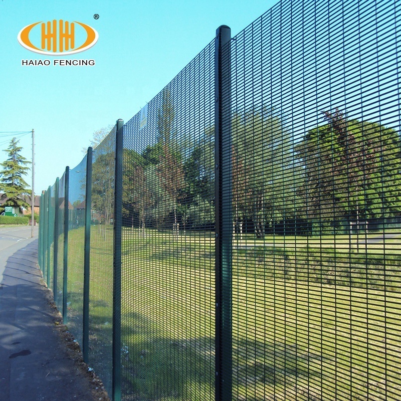 South Africa anti climb clearview fencing, clear view fence panel price per meter