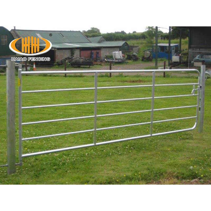 new zealand standard hot dipped galvanized steel pipe used farm fence gates for sale