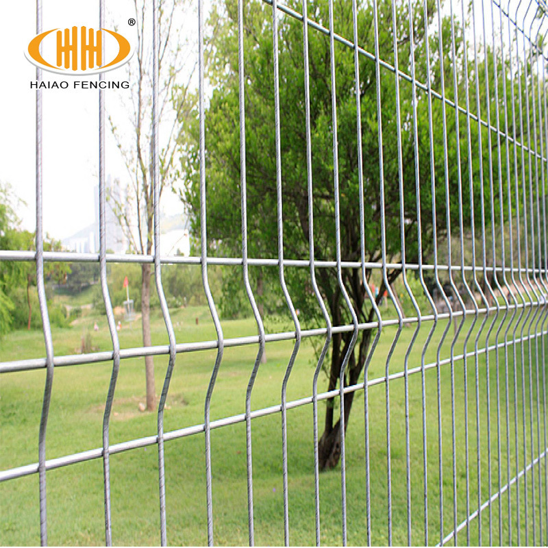 Hot selling powder coated 3d metal fence panels for sale welded wire mesh fencing net price