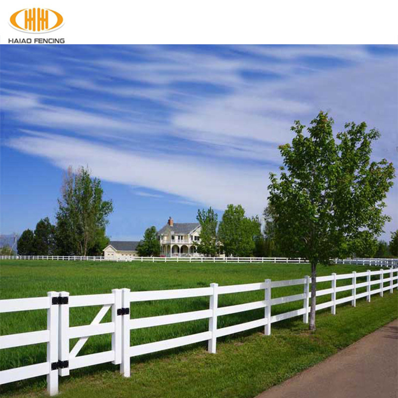 High quality privacy vinyl pvc philippines gates and fences horses pvc fence gates pvc fencing post and rail