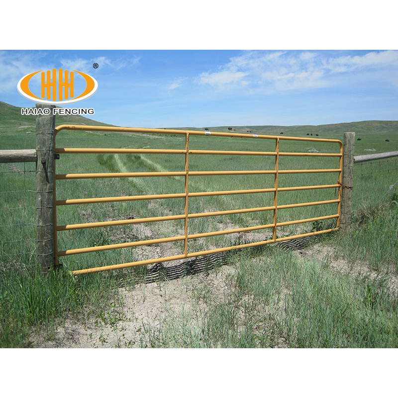 Factory sale hot dipped galvanized farm fence and gate