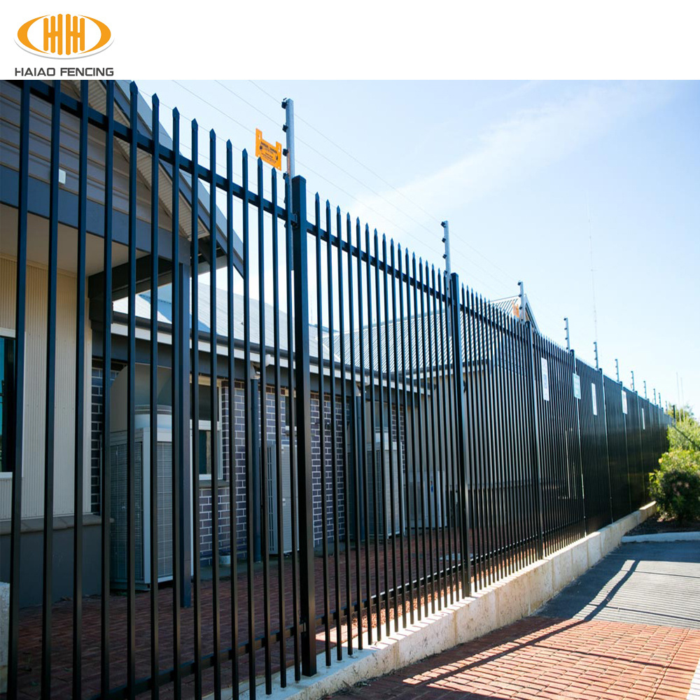 Steel fencing wholesale modern metal picket fencing panels for sale