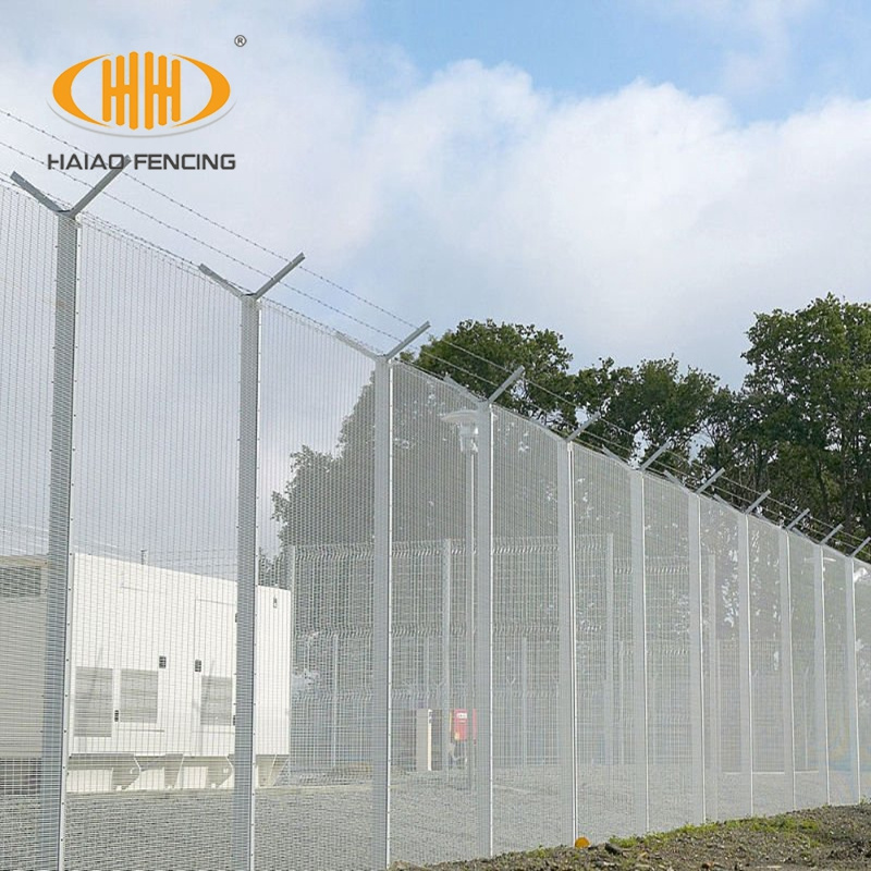 Durable welded 358 anti climb high security wire mesh fence for sale