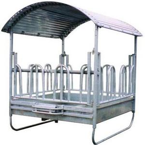 Horse hay feeder