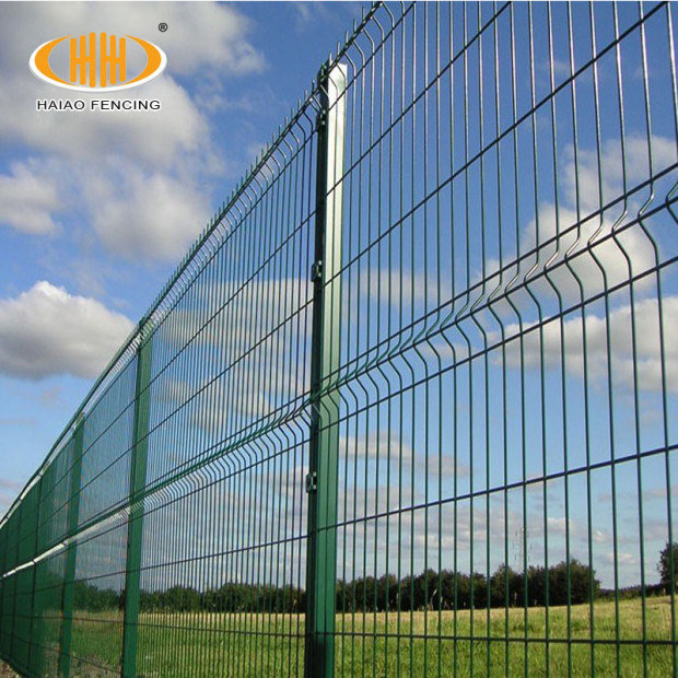 Hot selling powder coated 3d metal fence panels for sale welded wire mesh fencing net price