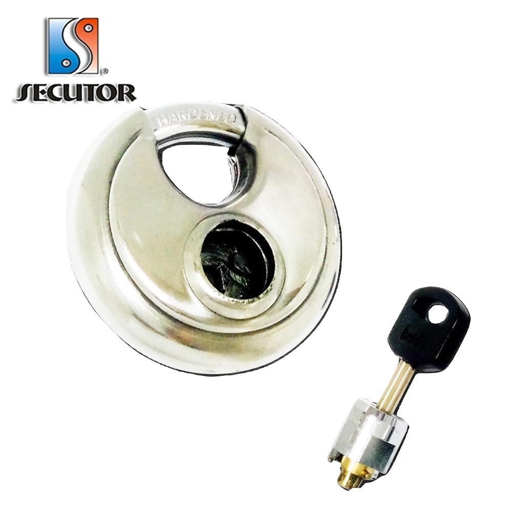 Interchangeable Brass Cylinder Anti Rust Discus padlock