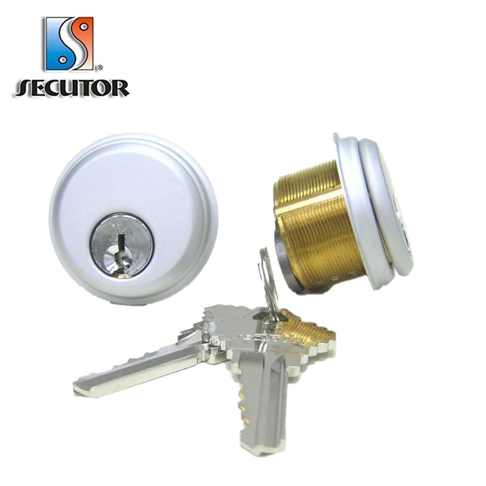 High Quality Key Alike Keyed Mortise Lock Round Brass Cylinder masterlock