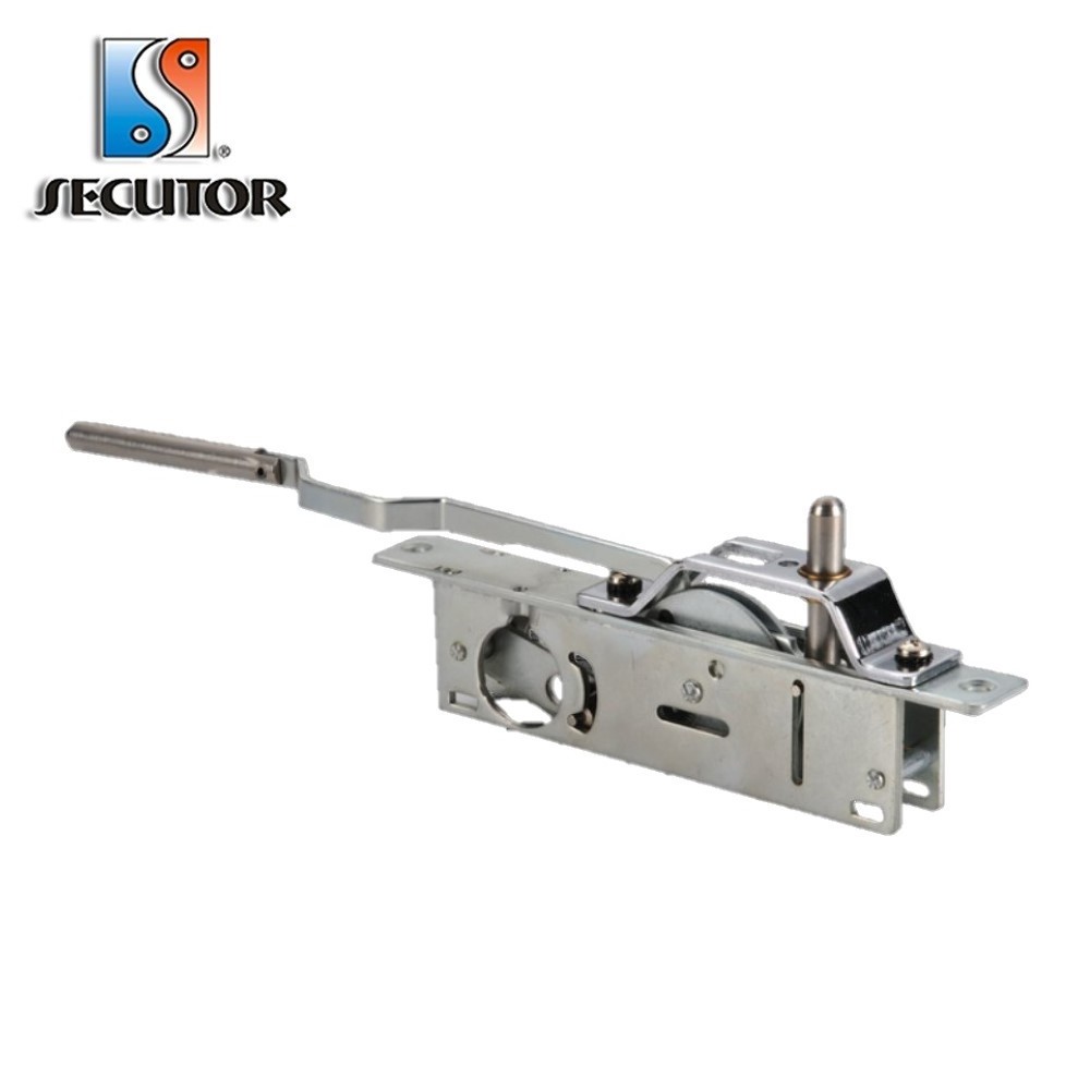 Korean Deadlock Bottom Rail Metal Glass Door Lock