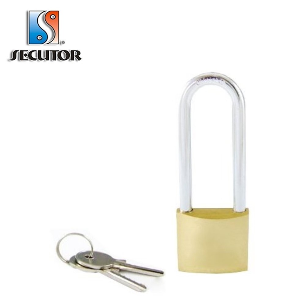 Keyed Alike Long Shackle Solid Brass Padlock