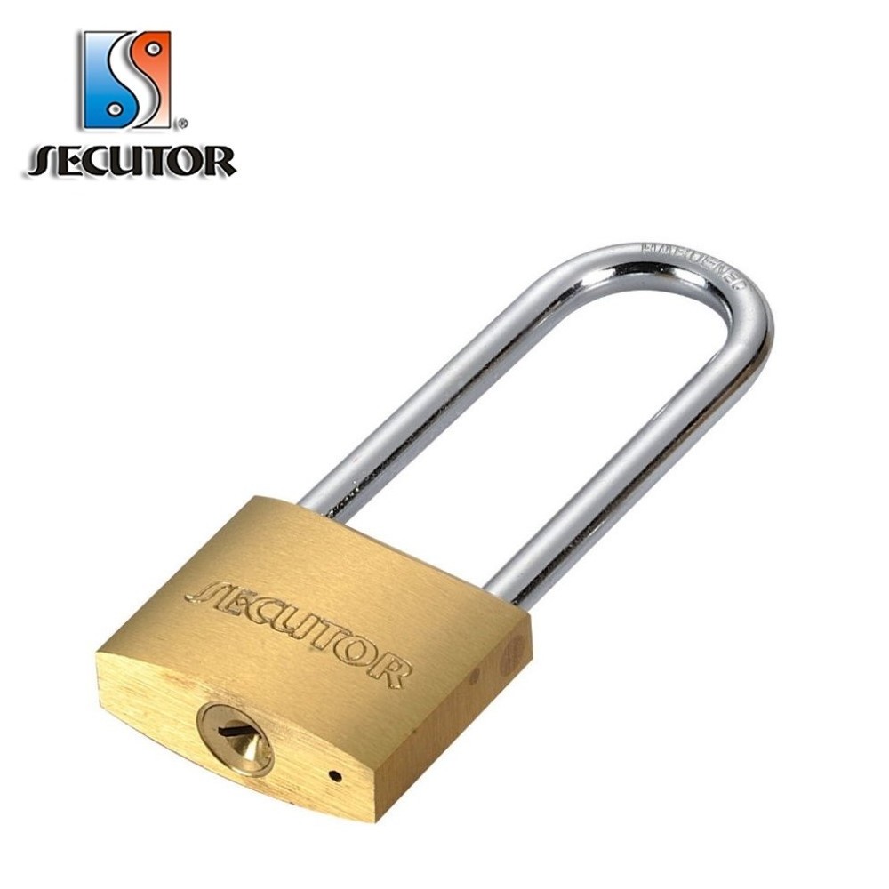 Keyed Alike Long Shackle Solid Brass Padlock