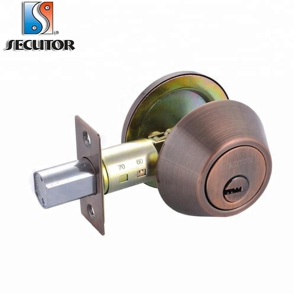 Double Sides Adjustable Backset Deadbolt Lock