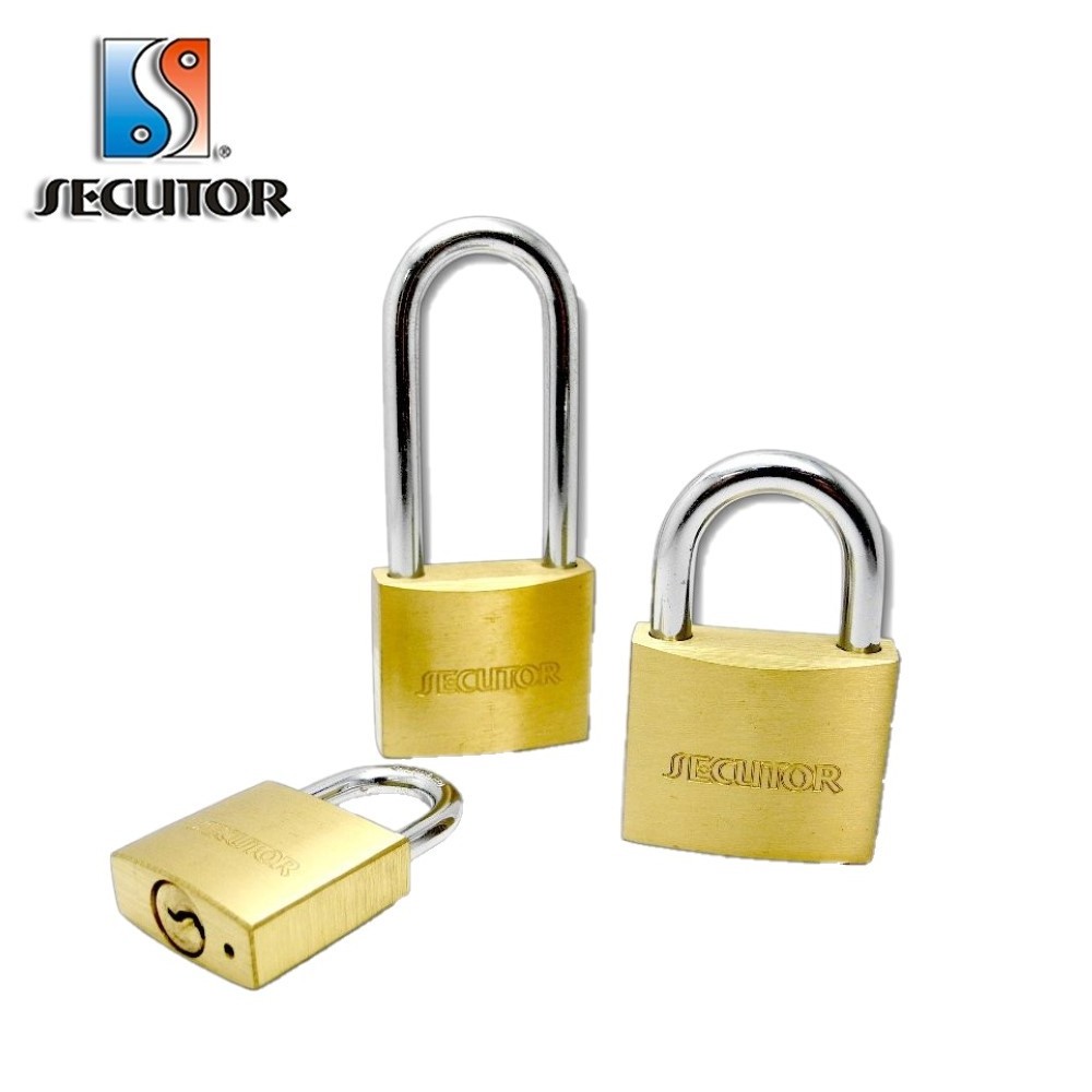 Thin Type 35, 40, 45mm Solid Brass Padlock