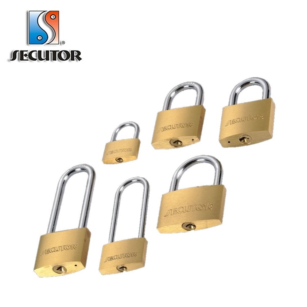 Thin Type 35, 40, 45mm Solid Brass Padlock