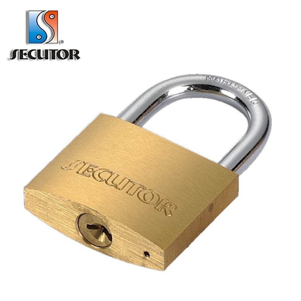 Thin Type 35, 40, 45mm Solid Brass Padlock