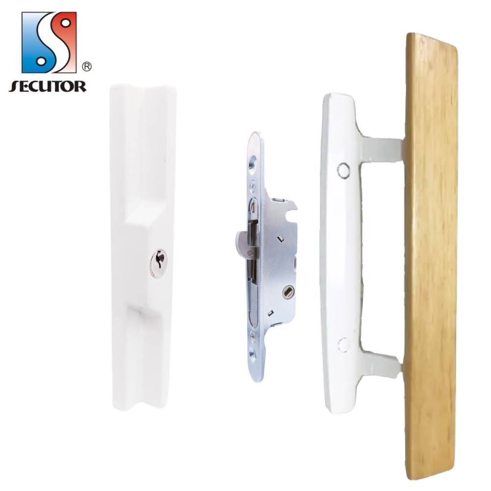 Narrow stile sliding glass screen door handle and lock with stainless steel bolt hook taiwan manufacturer