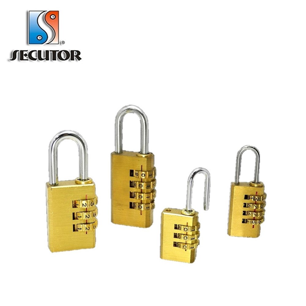 Solid Brass Combination Number Pad Lock