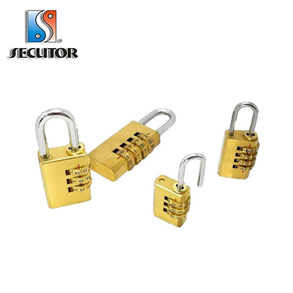 Solid Brass Combination Number Pad Lock