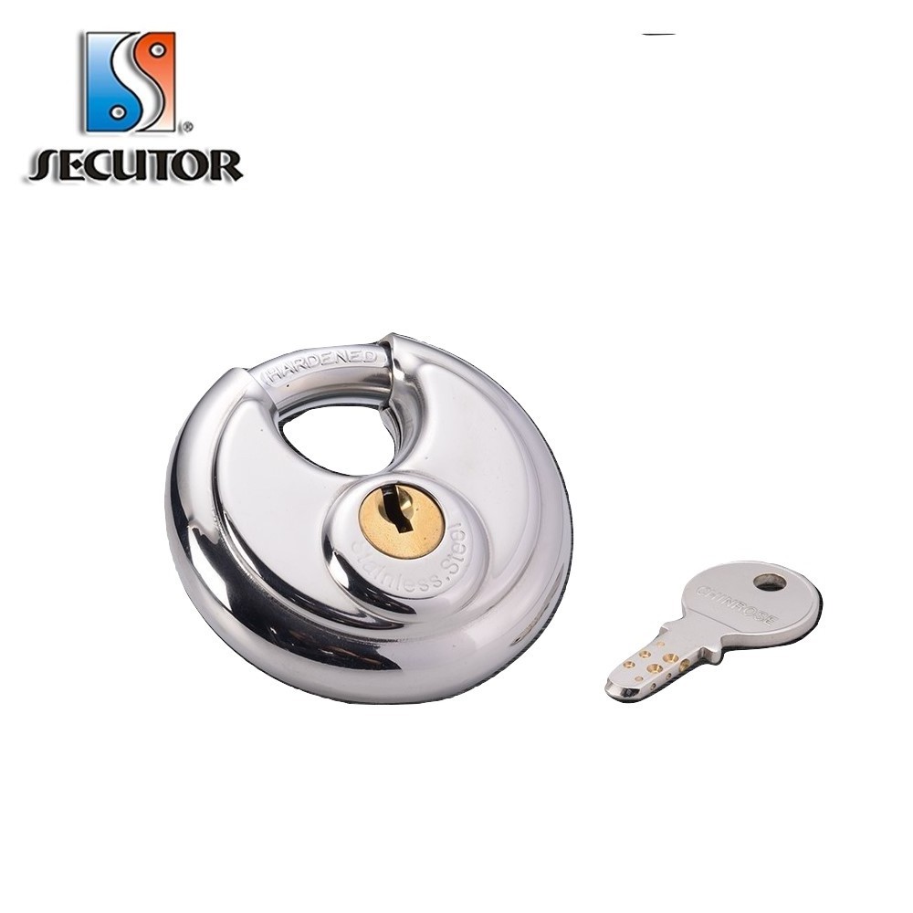 Anti Rust Germany Stainless Steel Discus Padlock