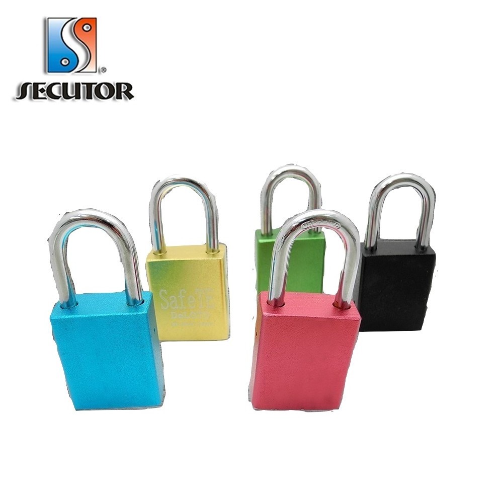 Colorful Aluminum Padlock with Master Key System