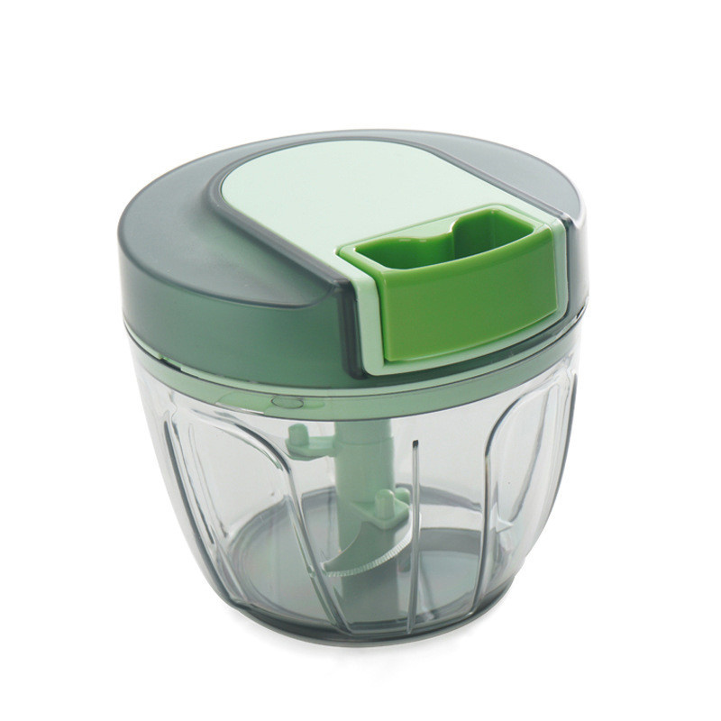 Portable Pull Onion Chopper  Manual Food Processor Garlic Crusher to Chop Fruits Onion Carrot Nuts Herbs Meat fo