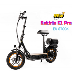 EU Warehouse 2023 New Model Kukirin C1 Pro lady e bikes 25ah Battery  Kugookirin 14inch Girl Mini City ELectric Bikes