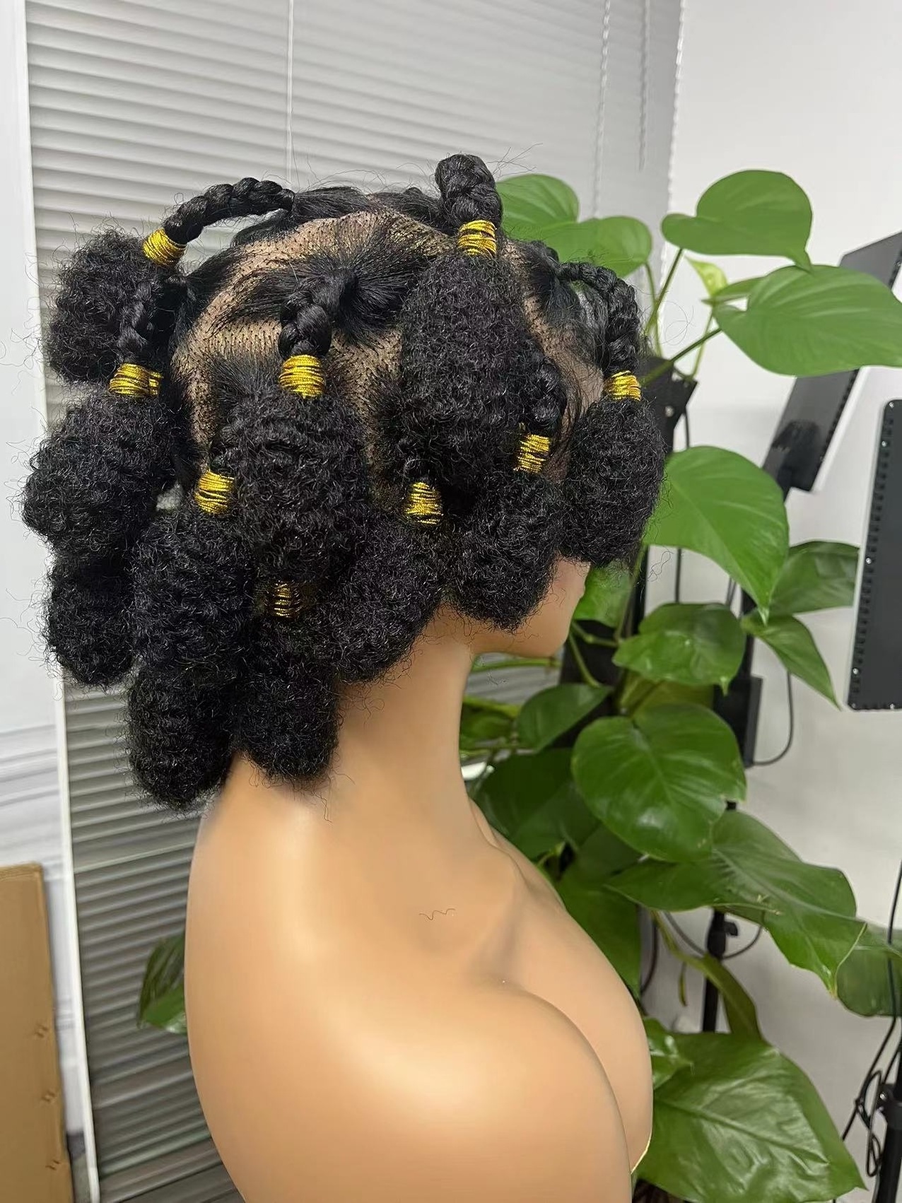 Afro Kinky Synthetic Braids for African Hair Attachments Spiral French Curl Wave Yaki Pony Style Curly