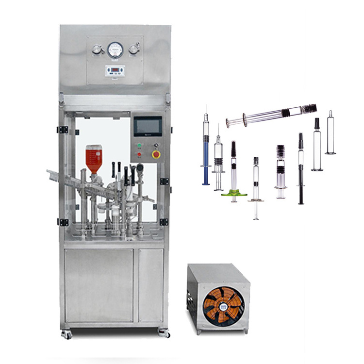 Automatic Oil Filler 1ml Cartridge Prefilled Type Syringe Filling Machine