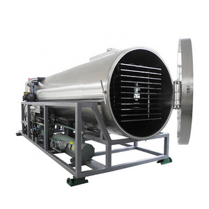 Fruit Vegetable Commercial Vacuum Freeze Drying Machine Equipment Dryer 400 kg / batch