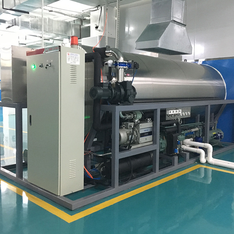 Fruit Vegetable Commercial Vacuum Freeze Drying Machine Equipment Dryer 400 kg / batch