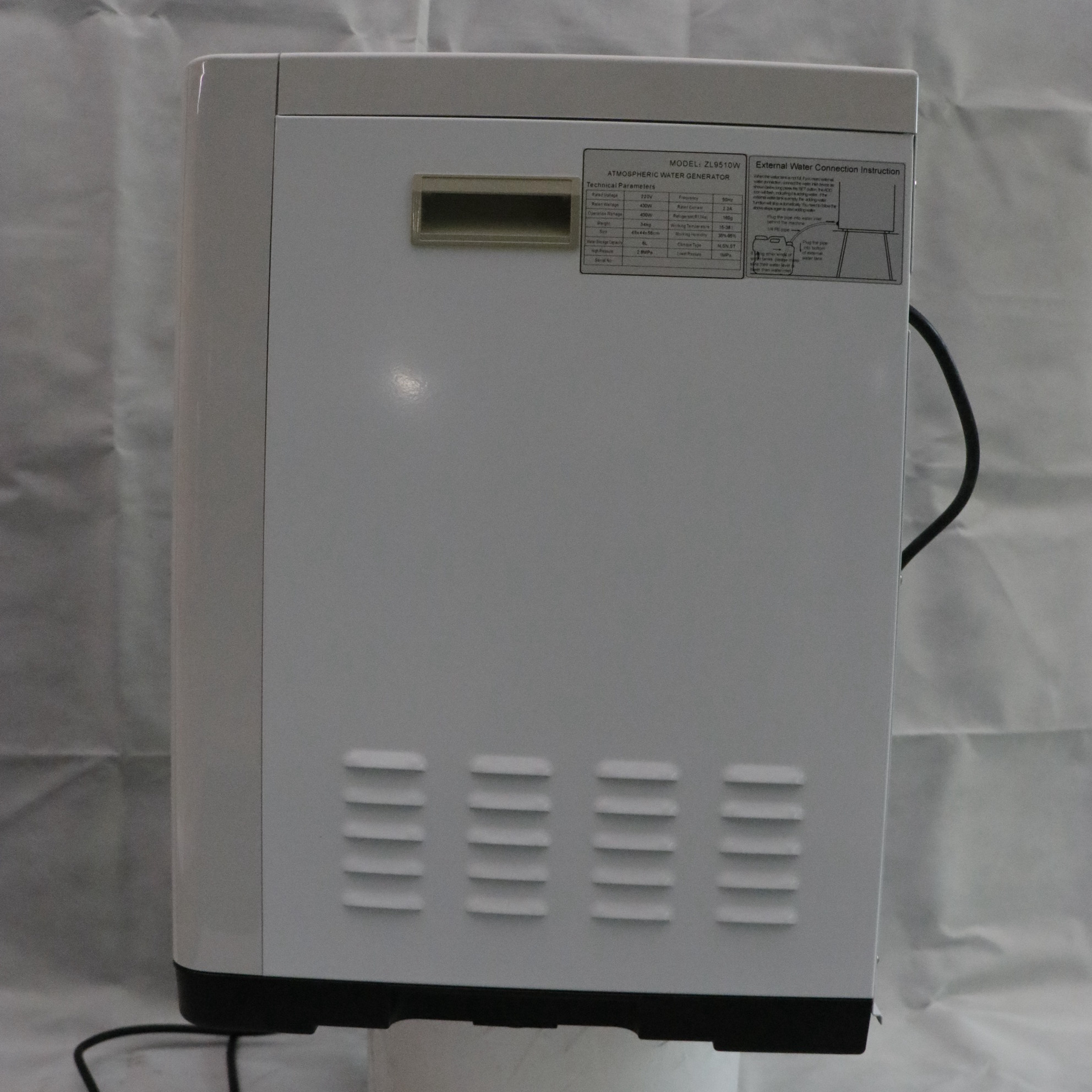 Air To Water Hydrogen Atmospheric Water Generator