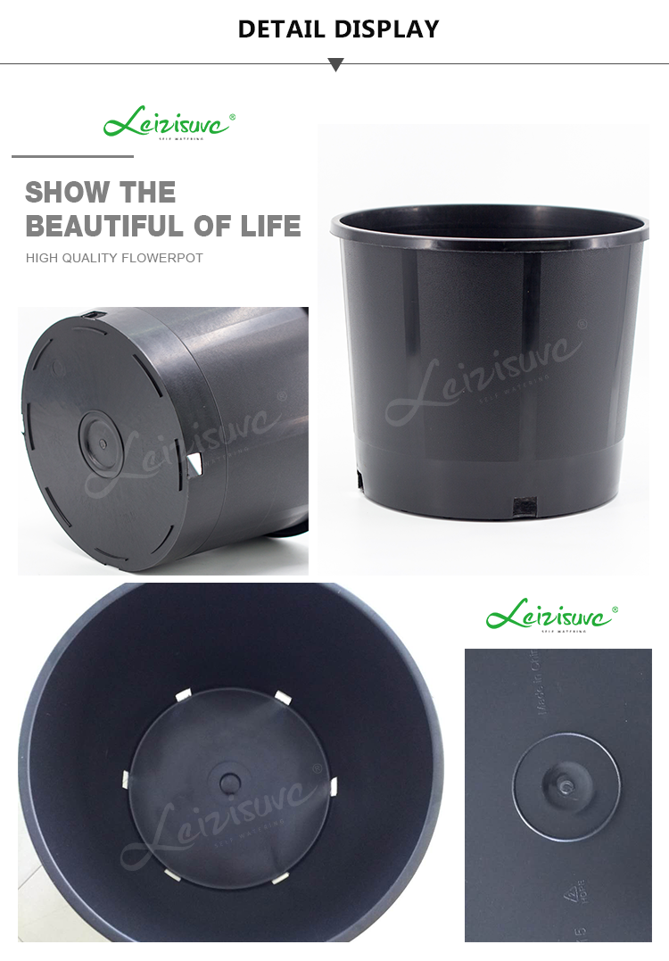 PP Plastic Type and Plastic gallon PP Material plastic pots for seeding tray garden starter nursery