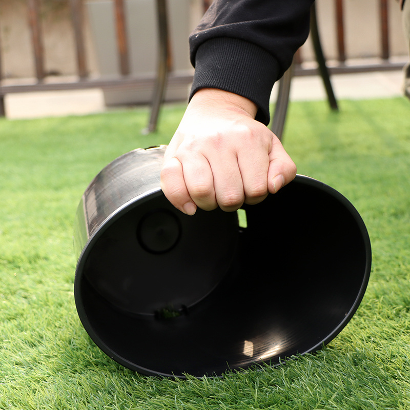 Low Price Promotion Durable 1 Gallon Black Plastic Planter Plant Flower Seedling Nursery Pots