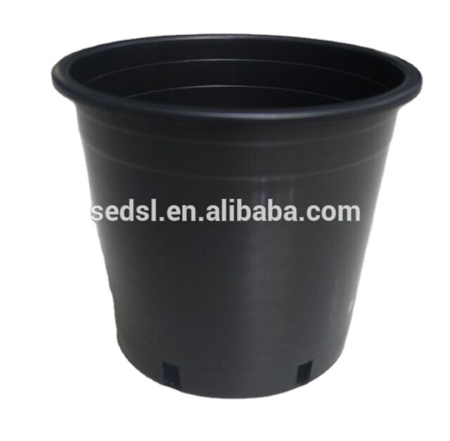 7 gallon flowerpot,7 gallon black nursery pots,bulk plastic flower pots