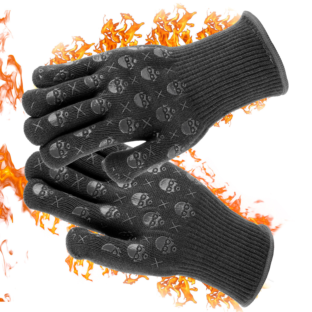 Seeway 800C Heat Resistant BBQ Gloves Resist 1472F Custom Bakery Oven Gloves